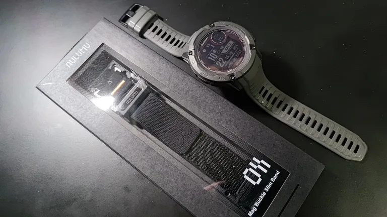 【AULUMU】C11 Mag Buckle Slim Band【Garmin Instinct 2X】